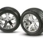 Tires wheels, assembled, glued (2.8") Gyors szállítás