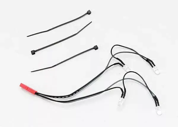 LED lights, front harness (4 clear lights) Legkelendőbb