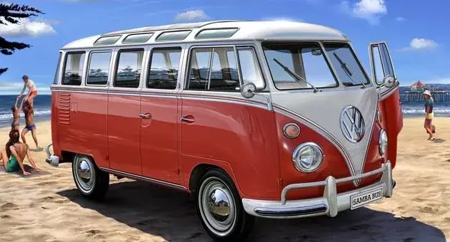 Revell Volkswagen T1 Samba Bus makett Biztonságos vásárlás