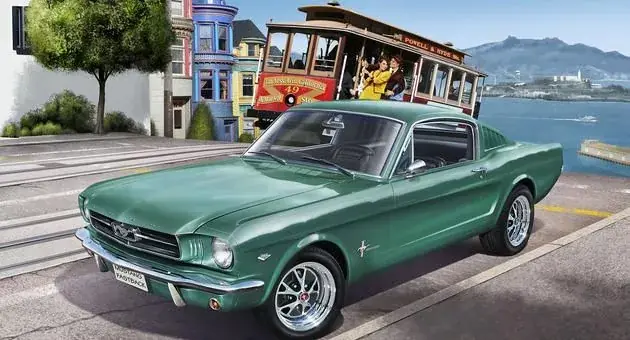 Árcsökkenés Revell Ford Mustang 2+2 Fastback 1965 makett