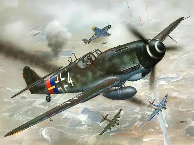 Prémium Revell Messerschmitt Bf 109 G-10 makett
