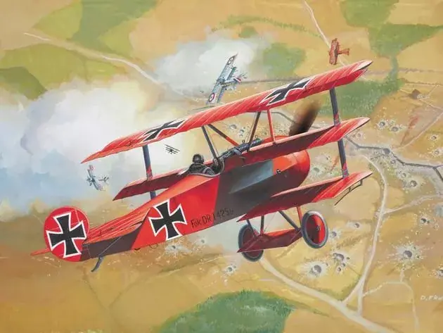 Vedd meg online Revell Fokker DR.1 makett