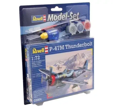 Újdonság Revell Model Set P-47 M Thunderbolt makett