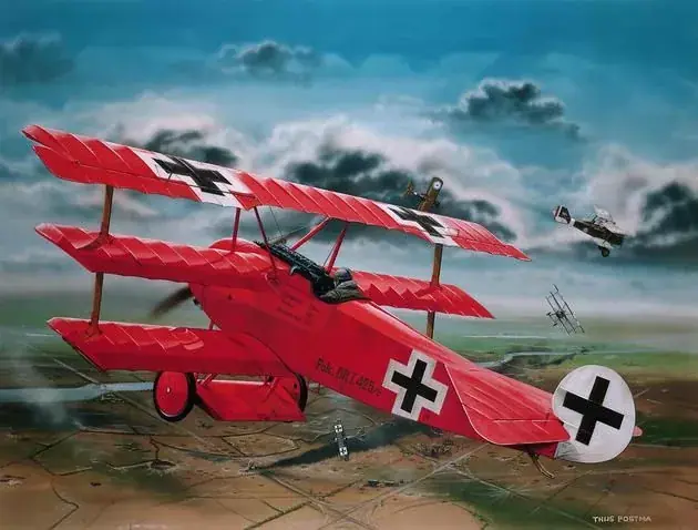 Alacsony ár Revell Fokker Dr.1 Richthofen repülőgép makett