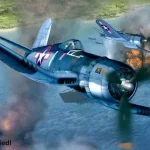 Revell Vought F4U-1D Corsair makett Népszerű