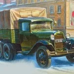 Zvezda GAZ-AAA Soviet Truck makett Különleges ajánlat