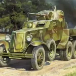 Zvezda Soviet Armored Car BA-10 makett Alacsony ár