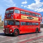 Különleges ajánlat Revell London Bus makett