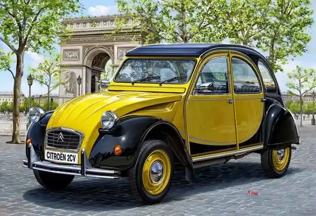 Gyors kiszállítás Revell Citroen 2CV makett