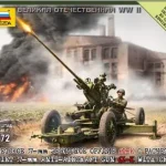 Biztonságos vásárlás Zvezda Soviet 37mm AA Gun Type 61 makett