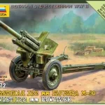 Zvezda Soviet M-30 Howitzer makett Gyors kiszállítás