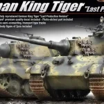 Academy German King Tiger makett Szuper akció