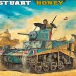 Expressz szállítás Academy M3 Stuart makett
