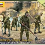 Zvezda Soviet Engineers WWII Újdonság