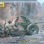 Zvezda German gun Pak-36 with Crew makett Akciós ár