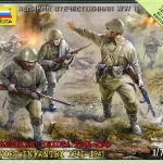 Zvezda Soviet Infantry 1941 Újdonság
