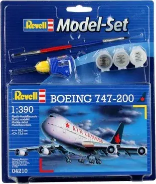 Újdonság Revell Model Set Boeing 747 makett