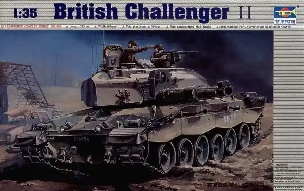 Trumpeter Challenger II műanyag makett Csak ma