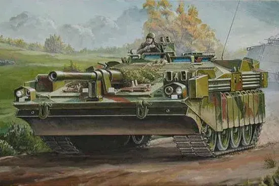 Vásárlói kedvenc Trumpeter Schwedischer Schwerer Panzer Strv 103C harckocsi makett