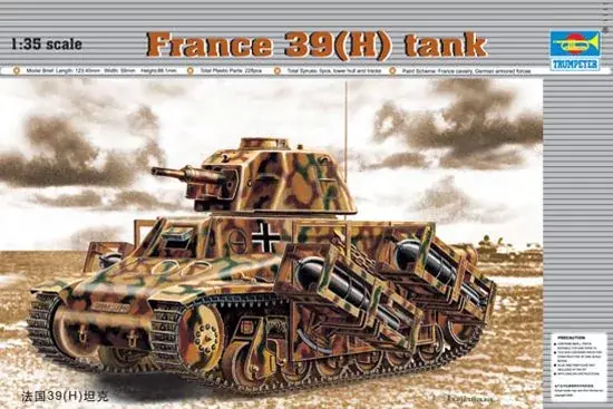 Trumpeter PzKpfw 39(H) katonai jármű makett Kihagyhatatlan ajánlat