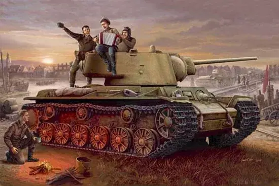Kedvezmény Trumpeter Russ. KV-1 Model 1942 harckocsi makett