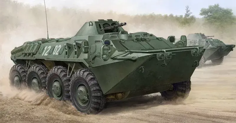 Trumpeter German SPW-70 műanyag makett Szezonális akció