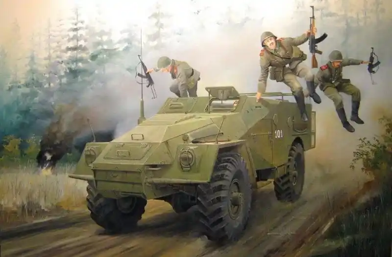 Ajánlat Trumpeter Russian BTR-40 APC páncélozott harcjármű makett