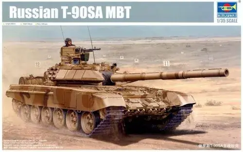 Ajánlat Trumpeter Rusian T-90C MBT-Welded Turret harckocsi makett