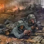 Gyors kiszállítás Zvezda German Machinegum Crew East Front 1941