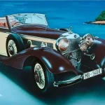 Ajánlat Italeri Mercedes Benz 540K makett