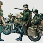 Italeri BMW R75 with Sidecar makett Kihagyhatatlan ajánlat