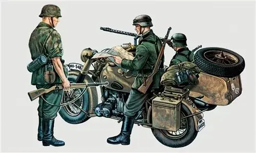 Italeri BMW R75 with Sidecar makett Kihagyhatatlan ajánlat