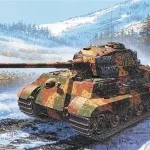 Újdonság Italeri Sd. Kfz. 182 King Tiger makett