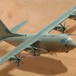 Szezonális akció Italeri Hercules C-130J C5 makett
