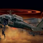Italeri UH-60A Black Hawk Night Raid makett Korlátozott ajánlat