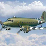 Italeri DC-3 Dakota Mk.III makett Csak ma