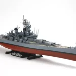 Árcsökkenés Tamiya US Battleship BB-62 New Jersey csatahajó makett