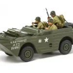 Azonnali szállítás Tamiya Ford GPA Amphibian 4x4 Truck katonai jármű makett