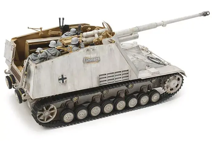 Ne maradj le Tamiya Nashorn Heavy Tank Destroyer harcjármű makett