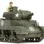 Legkelendőbb Tamiya US Howitzer Motor Carriage M8 katonai jármű makett