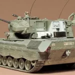 Tamiya West German Flakpanzer Gepard harcjármű makett Szuper akció