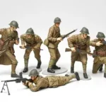 Tamiya French Infantry Set katonai figura készlet Különleges ajánlat
