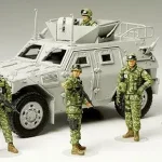 Tamiya JGSDF Assistance Team katonai figura készlet Bestseller