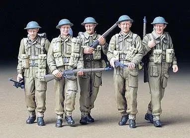 Tamiya British Infantry on Patrol katonai figura készlet Biztonságos fizetés