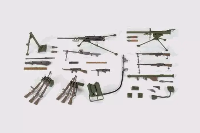 Tamiya U.S. Infantry Weapons Set katonai figura készlet Alacsony ár
