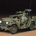 Ne maradj le Tamiya U.S. M151A2 w/Tow Launcher katonai jármű makett