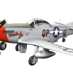 Alacsony ár Tamiya North American P-51D Mustang repülőgép makett