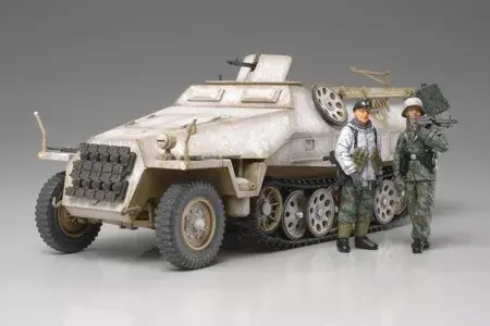 Tamiya Mtl.SPW.Sd.kfz 251/1 Ausf.D harcjármű makett Vásárlói kedvenc