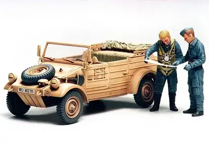 Szuper ajánlat Tamiya German Kubelwagen katonai jármű makett