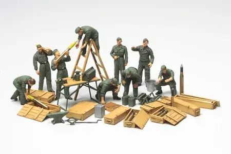 Ajánlat Tamiya Tank Crew Field Maintenance katonai figura készlet
